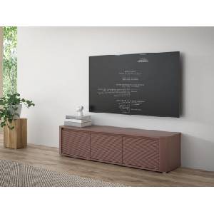 Forte Шкаф за ТВ 170см two, Теракота (bthth131-u72)