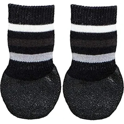 Dog Socks XS-S - Меки кучешки чорапи с гумено неплъзгащо покритие, 2 броя