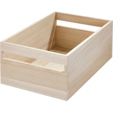 iDesign úložný box Eco 25.4 x 15.2 x 38 cm přírodní