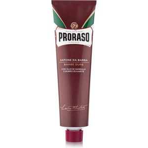 Proraso Red Line Coarse Beards Shaving Soap in a Tube Sandalwood 150 ml