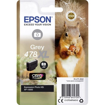 Epson T04F6 касета, сива 11.2мл (C13T04F64010) (C13T04F64010)