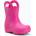 Crocs Детски гумени ботуши Crocs Handle It Rain Boot Kids Toddler pink crush