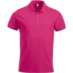 CLIQUE CLASSIC LINCOLN S/S / Мъжка поло риза от плътен памук - ярък вишнев цвят XXL (678244asw05)