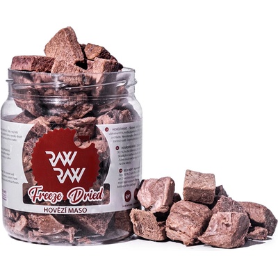 Rebel Dog Raw Raw mrazem sušené Hovězí libové maso 70 g