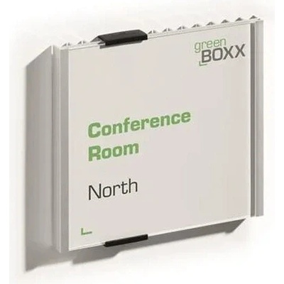 DURABLE Informačná tabuľa, 149x148,5 mm, DURABLE "INFO SIGN", strieborná