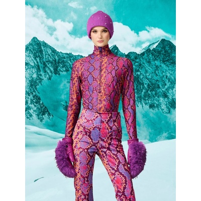 Goldbergh Fiesta Ski Pully Snake Pink