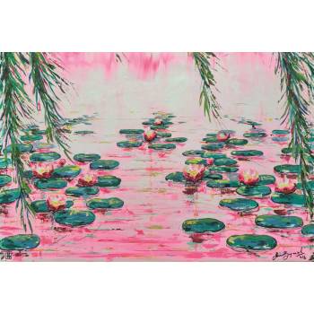 Ravensburger - Puzzle Lake with water lilies - 4 000 piese