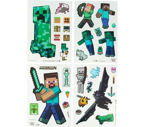 Samolepky Minecraft