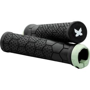 Sixpack Racing Грипове за кормило Sixpack racing Z-Trix PA Bike grips - Smoked Green - размер Ø 28 mm (860-4497-0511)