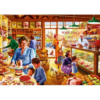 Image 1 of Bluebird Puzzle - Puzzle Nostalgic Cake shop - 1 000 piese