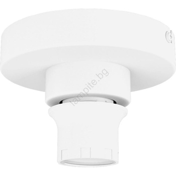 EGLO 300176 - Таванно осветително тяло CURITIBA, 1xE27/40W/230V, Ø13 cm, бяло (EG300176)