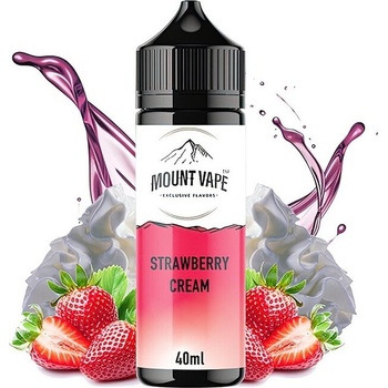 Mount Vape Shake & Vape Strawberry Cream 40 ml