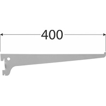 Velano lišta systémová konzolová jednoduchá WSS 400mm šedá