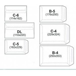 NC Koperty NC Envelopes Envelope C-6 WHITE SK O L 25SZ. (11021300/25)