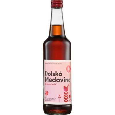 Dolská Medovina Hořká 18% 0,5 l (holá láhev)