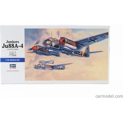 Hasegawa Junkers Ju-88a-4 Military Airplane 1942 1:72