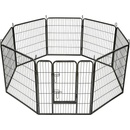 tectake 401717 ohrádka pre šteňatá 8-stranná 80 cm
