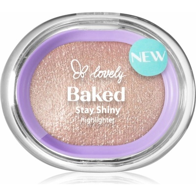 Lovely Baked Stay Shiny Highlighter zapečený rozjasňovač 02 4 g