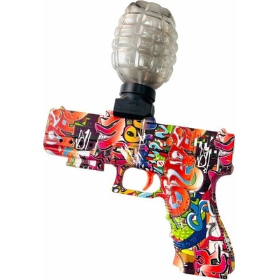 Sunny Blaster Glock pištoľ na vodné gélové guľôčky s tlmičom grafitová farba F976-3