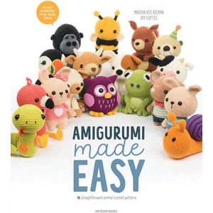 Amigurumi Made Easy: 16 Straightforward Animal Crochet Patterns (ISBN: 9789491643460)
