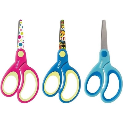 Herlitz nůžky školní s kulatou špičkou levák 301881