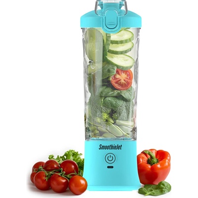 SmoothieJet prenosný USB smoothie 600 ml vodeodolný Modrá