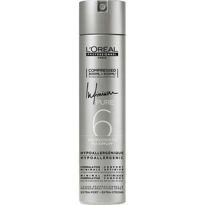 LOREAL Infinium PURE Extra Strong lak na vlasy extra silný 300 ml