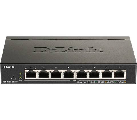 D-Link DGS-1100-08PV2/E