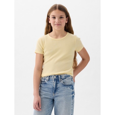 GAP 871129-02 dětské bavlněné tričko žlutá