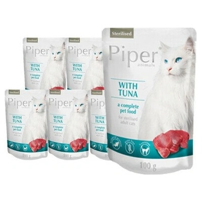 Piper Cat Sterilized Tuna 10 x 100 g