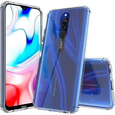 Xiaomi Anti Shock силиконов гръб за Xiaomi Redmi 8, Прозрачен (3362)