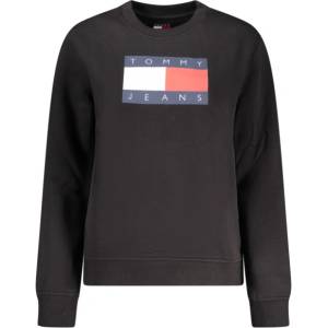 Tommy Hilfiger Дамски суитшърт с цип tommy hilfiger, Размер s, Цвят Черен (dw0dw22564_nebds)