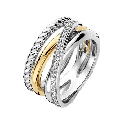 Ti Sento Сребърен пръстен Ti Sento 12384ZY (12384ZY)