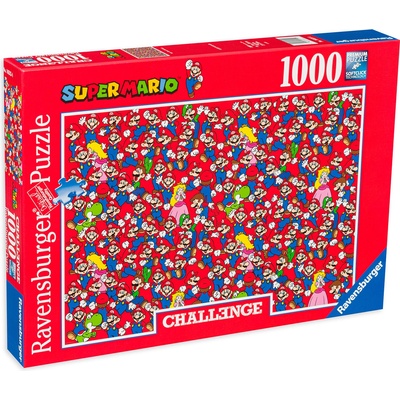 Ravensburger Пъзел Ravensburger от 1000 части - Супер Марио предизвикателство (16525)