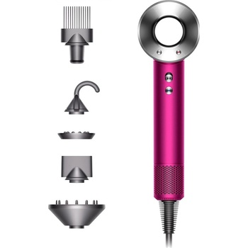 Dyson Supersonic HD07 fuchsiová/sivá