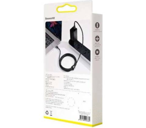 Baseus CATKLF-ALG1 Cafule USB USB-C, 2m, černý