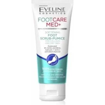 Image 1 of Eveline Cosmetics Foot Care MED+ Softening Foot Scrub-Pumice - Скраб-пемза за суха и груба кожа на краката 100мл