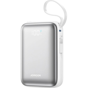 JOYROOM Външна батерия Joyroom JR-PBF29 20000mAh 22.5W с двоен кабел - бяла (JR-PBF29)