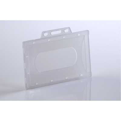 Pouzdro 54 x 86 mm na vstupní karty z tvrzeného plastu 100 ks – Zboží Dáma