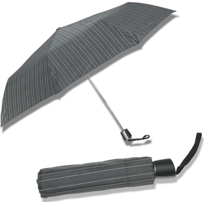 Doppler Mini Fiber pánský skládací deštník 72646702 šedá