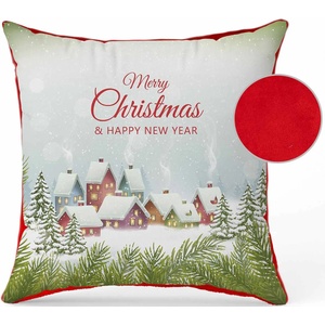 Амек Тойс Коледна възглавничка Амек Тойс - Merry Christmas, селце (090731-5)