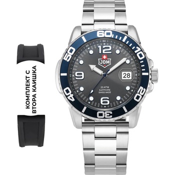 JDM Мъжки часовник JDM Military Sapphire Mike JDM-WG020-01 (JDM-WG020-01)