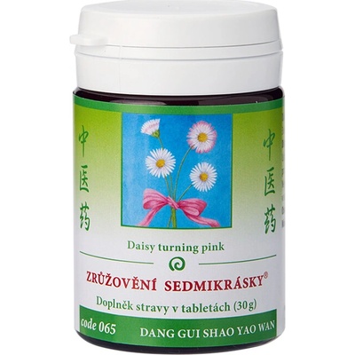 ZRUŽOVENIE SEDMIKRÁSKY Dang gui shao yao wan TCM Herbs 30 g