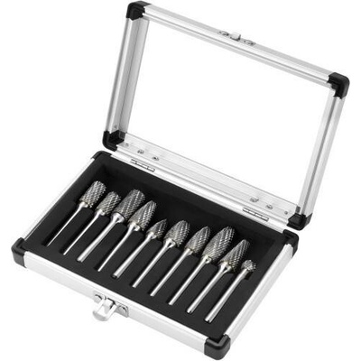 Kraft-Dele Sada stopkových fréz na kov 6 mm, 10 kusů — Kraft&Dele KD3580