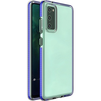 Samsung Pокривало Spring clear TPU за Samsung Galaxy S30 - Тъмносин KP8732