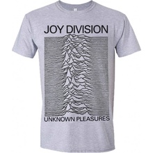 Joy Division tričko Unknown Pleasures grey