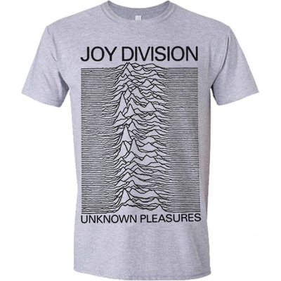 Joy Division tričko Unknown Pleasures grey – Hledejceny.cz