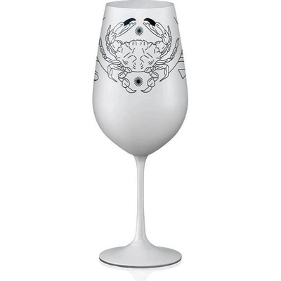 Petr Kmenta Porcelán Hodonín Sklenice VIOLA Rak bílá 550 ml