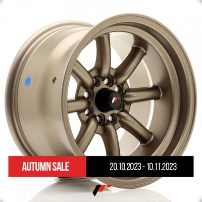 Japan Racing JR19 8x14 4x100 ET13 matt bronze