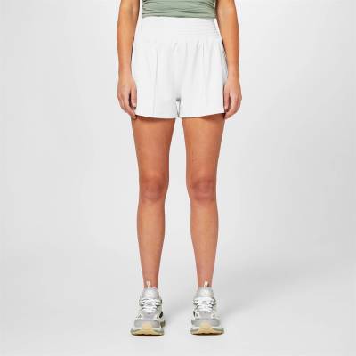 Sweaty Betty Поларени къси панталони Sweaty Betty Women's Cloud Fleece Jogger Shorts - Lily White